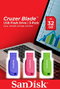 Sandisk Cruzer Blade Pack de 3 unidades de 32 GB
