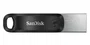 SanDisk iXpand - Unidad Flash USB 64 GB USB Type-A / Lightning 3.2 Gen 2 para iPhone y iPad - Color Negro, Plata