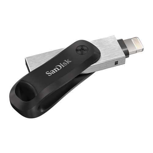 SanDisk iXpand Go 128 GB USB 3.2 Gen 1 / Lightning Gris, Plata SanDisk iXpand Go 128 GB USB 3.2 Gen 1 / Lightning Gris, Plata
