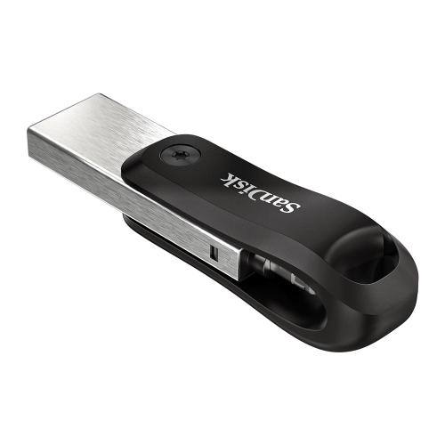 SanDisk iXpand Go 128 GB USB 3.2 Gen 1 / Lightning Gris, Plata SanDisk iXpand Go 128 GB USB 3.2 Gen 1 / Lightning Gris, Plata