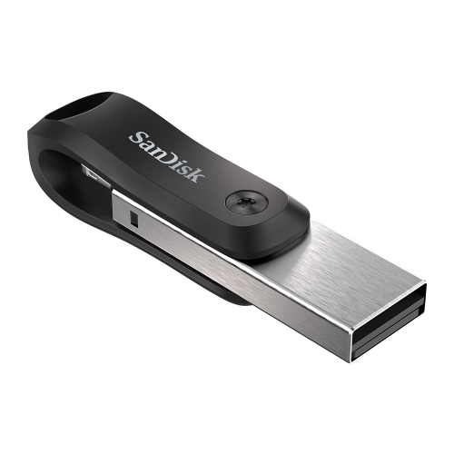 SanDisk iXpand Go 128 GB USB 3.2 Gen 1 / Lightning Gris, Plata SanDisk iXpand Go 128 GB USB 3.2 Gen 1 / Lightning Gris, Plata