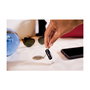 SanDisk 00183589 iXpand Go 256GB - Pendrive USB 3.2 Gen 1 y conector Lightning para iPhone, iPad - Giratorio, color Negro/Plata