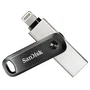 SanDisk SDIX60N-256G-GN6NE Unidad Flash USB 256 GB 3.2 Gen 1 Gris, Plata