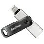 SanDisk SDIX60N-256G-GN6NE Unidad Flash USB 256 GB 3.2 Gen 1 Gris, Plata