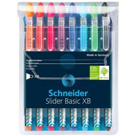 Schneider Slider Basic XB Estuche de 8 Bolígrafos Surtidos