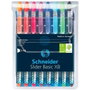 Schneider Slider Basic XB Estuche de 8 Bolígrafos Surtidos