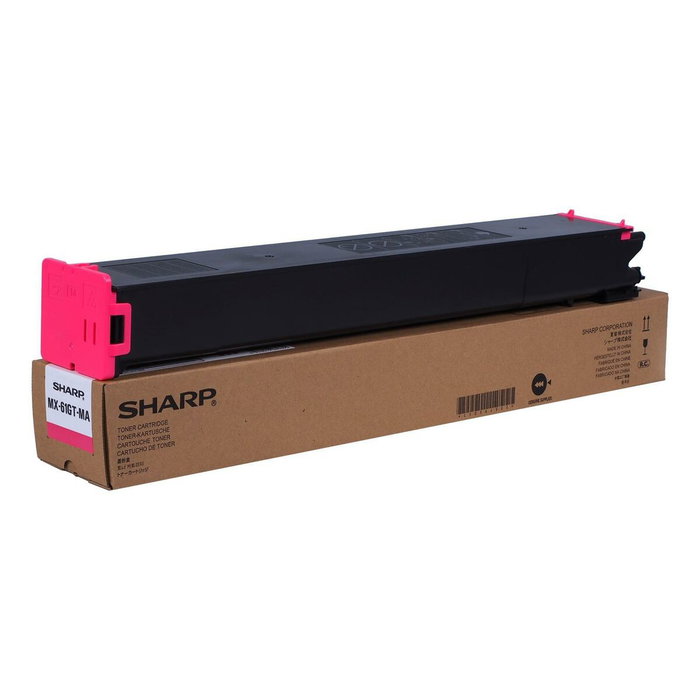 Sharp MX-61GTMA Cartucho de tóner Magenta Sharp MX-61GTMA Cartucho de tóner Magenta