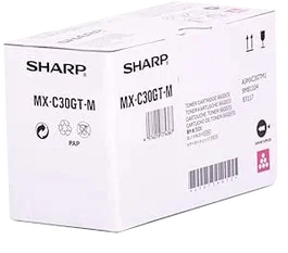 Sharp MX-C30GTM Tóner magenta original 6.000 páginas
