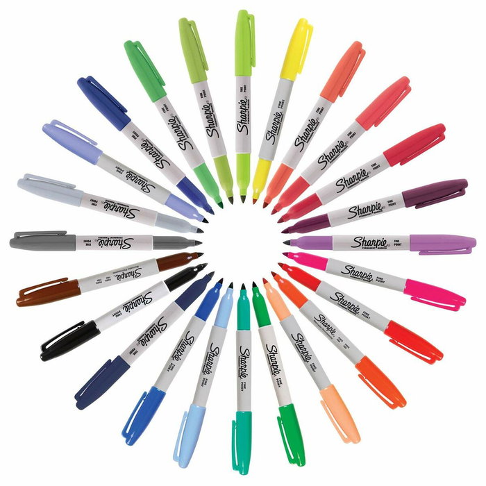 Sharpie Marcador Permanente Cosmic Fine Surtido 24 Unidades Sharpie Marcador Permanente Cosmic Fine Surtido 24 Unidades