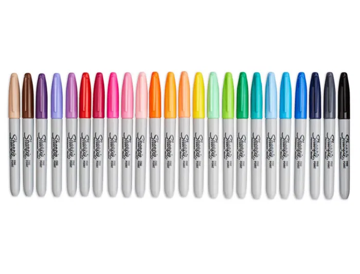 Sharpie Rotulador Permanente Fino Blister 24 Unidades Colores Surtidos