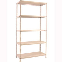 Simonrack Estanteria Kits Advantage Mini 5/400 Blanca Metálica 5 Estantes 75kg/Estante 180x80x40 cm