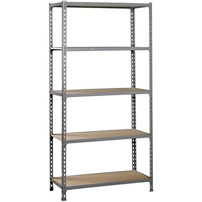 Simonrack Estantería Metálica Kit Maderclick Mini 5/400 Gris/Madera Simonrack Estantería Metálica Kit Maderclick Mini 5/400 Gris/Madera