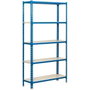 Simonrack Estantería Metálica Simonclick Mini 5/400 Azul/Blanco