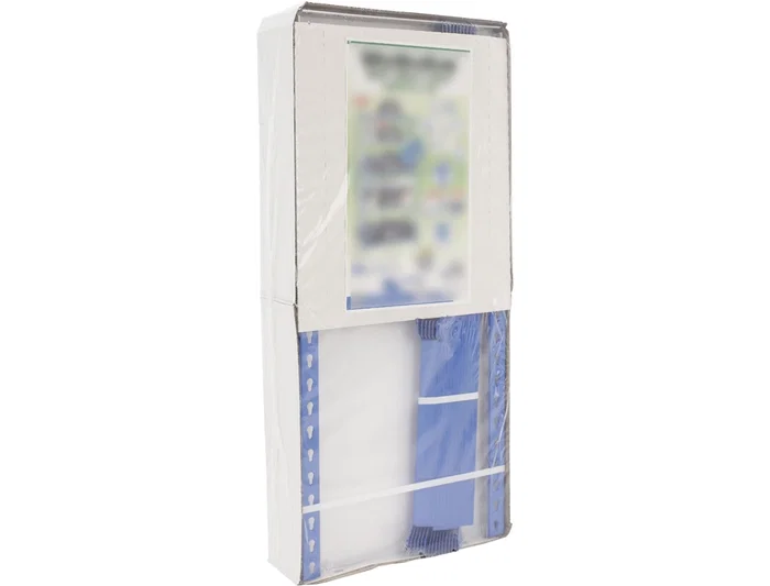 Simonrack Estantería Metálica Kit Simonclick Mini 5/400 Azul/Blanco 5 Estantes 180kg por Estante 180x80x40cm