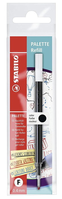 Stabilo Recambio Tinta De Gel Retráctil Palette Fine Negro -10U- Stabilo Recambio Tinta De Gel Retráctil Palette Fine Negro -10U-