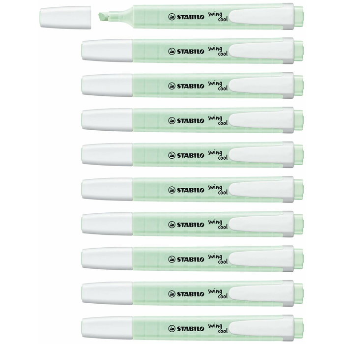 Stabilo Marcador Fluorescente Swing Cool Pastel Verde Menta Stabilo Marcador Fluorescente Swing Cool Pastel Verde Menta