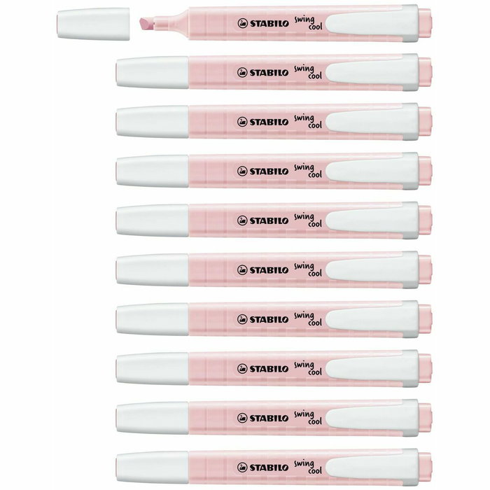 Stabilo Swing Cool Pastel Rosa Caja 10 UD Stabilo Swing Cool Pastel Rosa Caja 10 UD