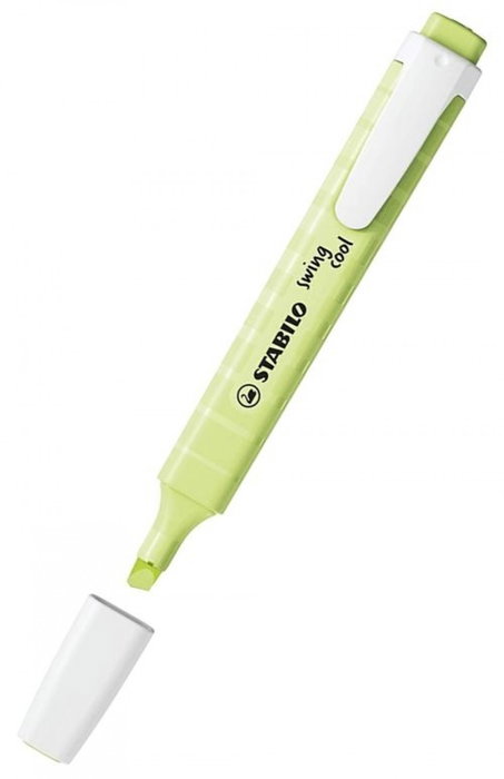 Stabilo Marcador Fluorescente Swing Cool Pastel Chispa de Lima Caja 10 UD