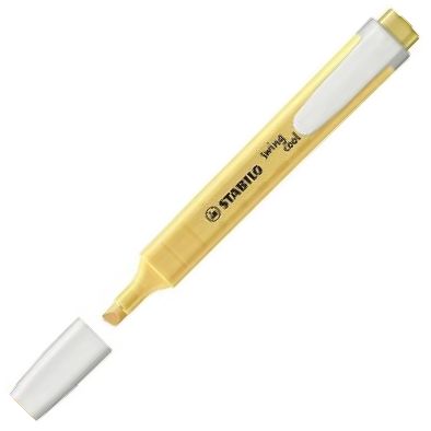 Stabilo Swing Cool Pastel Amarillo Cremoso Caja de 10 Unidades