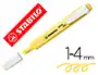 Stabilo Rotulador Fluorescente Swing Cool Pastel Amarillo Cremoso Trazo 2-5mm