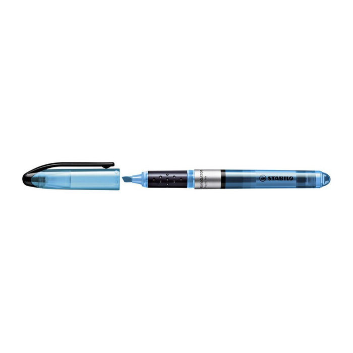 Stabilo Navigator Marcador Fluorescente Azul Caja de 10 Unidades Stabilo Navigator Marcador Fluorescente Azul Caja de 10 Unidades