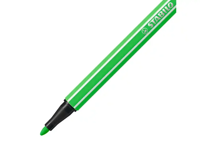 Stabilo Pen 68 Verde Fluorescente 10 Unidades