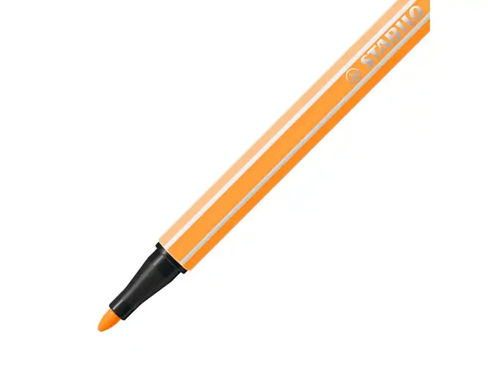 Stabilo Pen 68 Rotulador Naranja Fluorescente 1 mm (10 unidades)