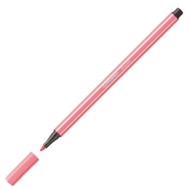 Stabilo Pen 68 Rosa Claro/Carne 1 mm, Pack de 10 unidades