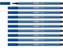 Stabilo Pen 68 Azul Marino, Pack de 10 Unidades