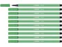 Stabilo Pen 68 Verde esmeralda, pack de 10 unidades