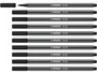 Stabilo Pen 68 Negro 1 mm Caja de 10 unidades