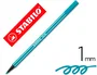 Stabilo Pen 68 Azul Turquesa 1 mm Caja de 10 unidades