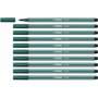 Stabilo Pen 68 Verde turquesa, caja de 10 unidades