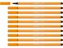 Stabilo Pen 68 Rotulador Naranja 10 Unidades