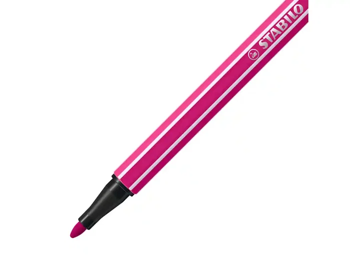Stabilo Pen 68 Rosa, Pack de 10 unidades