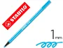 Stabilo Rotulador Pen 68 Azul Celeste, Pack de 10 unidades