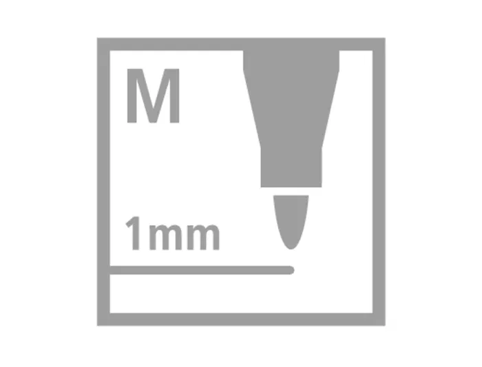 Stabilo Pen 68 Rotulador Acuarelable Verde Tierra Punta Gruesa 1mm