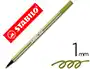 Stabilo Pen 68 Rotulador Acuarelable Verde Tierra Punta Gruesa 1mm