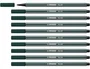 Stabilo Rotulador acuarelable verde tierra punta redonda 1 mm