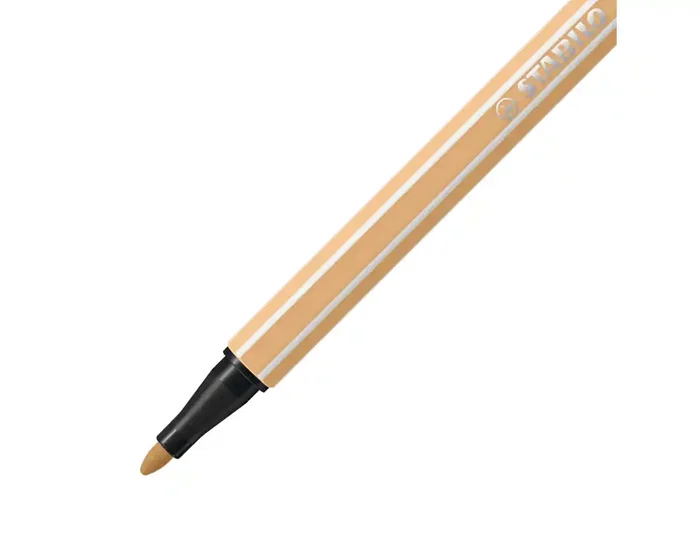 Stabilo Pen 68 Rotulador Acuarelable Ocre Punta Gruesa 1mm