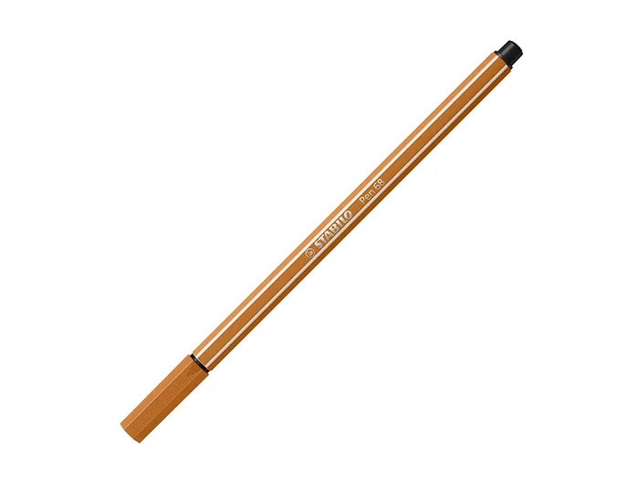 Stabilo Pen 68 Ocre Oscuro, Pack de 10 unidades