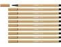 Stabilo Pen 68 Ocre Oscuro, Pack de 10 unidades