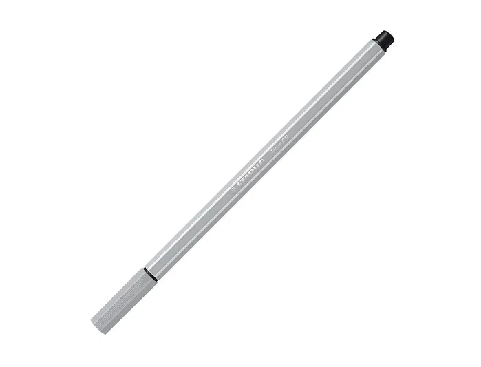 Stabilo Pen 68 Gris Claro 10 Unidades