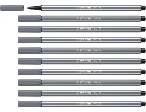 Stabilo Rotulador Acuarelable Gris Azulado Punta Gruesa 1mm