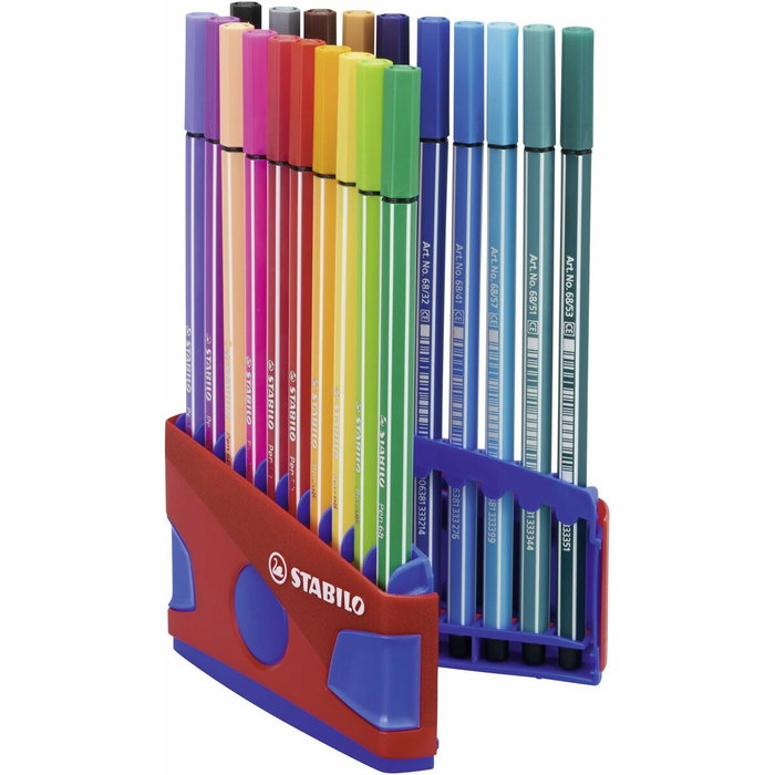 Stabilo Pen 68 Estuche ColorParade de 20 unidades colores surtidos