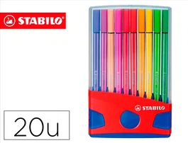 Stabilo Pen 68 Estuche ColorParade de 20 unidades colores surtidos