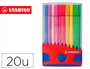 Stabilo Pen 68 Estuche ColorParade de 20 unidades colores surtidos