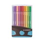 Stabilo Pen 68 Estuche de 20 Rotuladores Surtidos Antracita-Azul