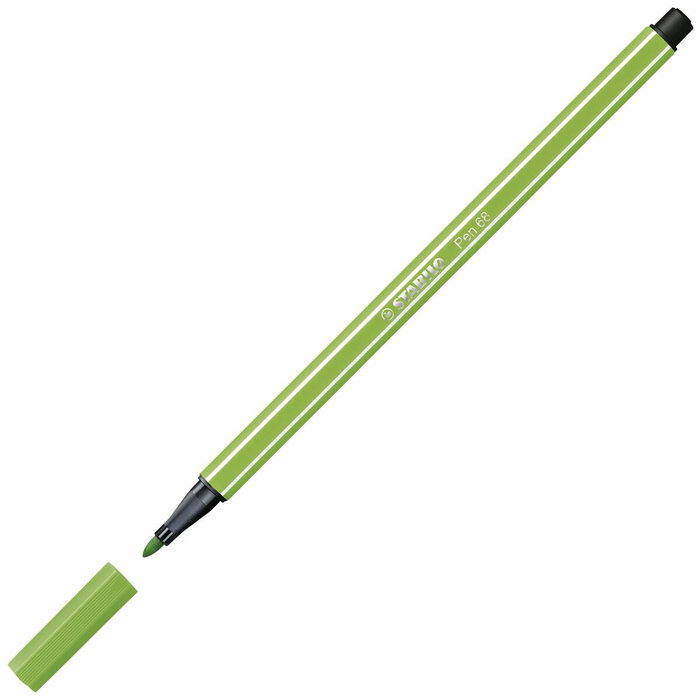 Stabilo Pen 68 Estuche de 20 Rotuladores Surtidos Antracita-Azul