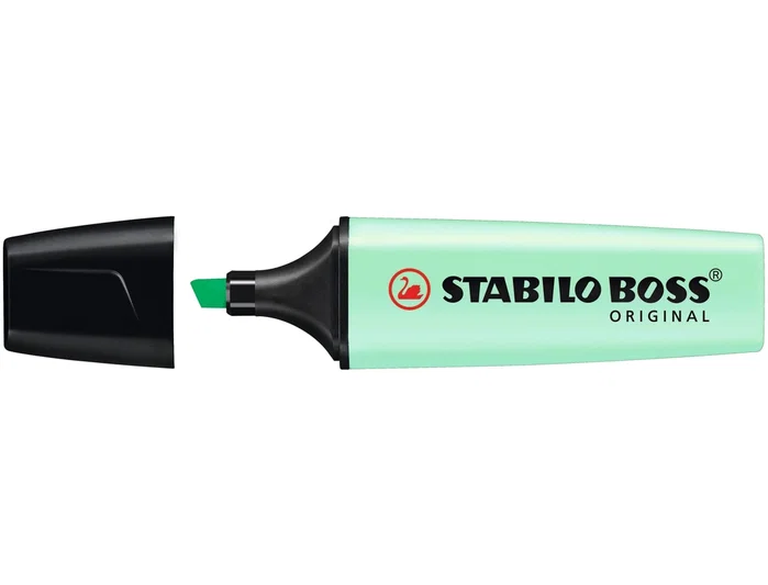 Stabilo STABILO BOSS ORIGINAL Menta Pastel (Set de 10) fluorescentes